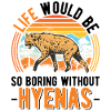 Hyäne Geschenk Erdwolf Hyena