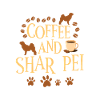 Café et Shar Pei