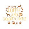 Coffee and Xoloitzcuintle