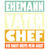 Chef Vater Ehemann Held