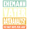 Datenanalyst Vater Ehemann Held