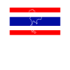 Drapeau de la Thaïlande