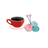 Knitting Coffee Love Hobby