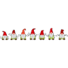 7 garden gnomes
