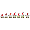 sept elfes de Noël