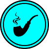 Smoking a pipe