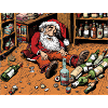 drunk santa