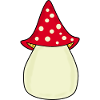 Mushroom Toadstool Pattern Personalizable Gift