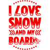 I love Snowboarding