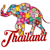 Bunter Elefant Thailand