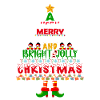 Hässlicher Weihnachtsbaum Ugly Christmas