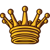 Golden King Crown Design