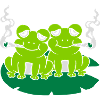 Joint smoke 2 frogs