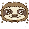 Sloth Kawaii