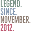 Legende seit November 2012