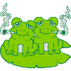 2 Stoner Friends Frogs