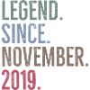 Legend Since November 2019