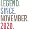 Legend Since November 2020
