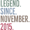 Legend Since November 2015