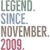 Legend Since November 2009
