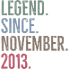 Legend Since November 2013