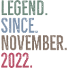 Legend Since November 2022