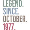 Legend Since October 1977