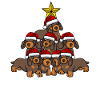 Dachshund Christmas Tree