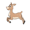 Cute Cartoon Deer
