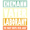 Laborant Vater Ehemann Held
