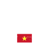 Orgogliosa vietnamita Vietnam Bandiera vietnamita vietnamita