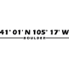 Coordonnées de Boulder