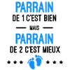 cadeau naissance jumeaux Parrain