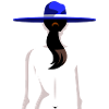 Woman with sombrero