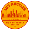 Sunstamp Los Angeles Skyline