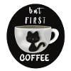 But first a coffee