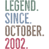 Legend Since October 2002