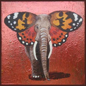 Schmetterling-Elefant