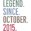 Legend Since October 2015