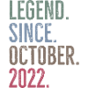 Legend Since October 2022