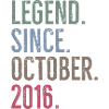 Legend Since October 2016