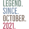 Légende depuis octobre 2021
