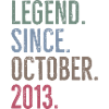 Legend Since October 2013