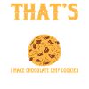 Baking chocolate chip cookies