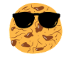 Chocolate Cookies With Sunglasses