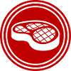 Fleisch steak symbol