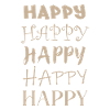 Happy happy - joyful