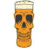 Crâne de bière