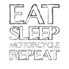 Eating Sleep Motorcycle