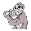 Monkey Fitness Motivation Gift